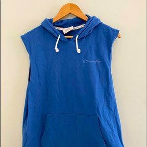 Mens Champions Sleeveless Hoody